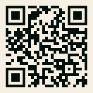 رمز QR يفتح صفحة التواصل qahwajeen.com/links