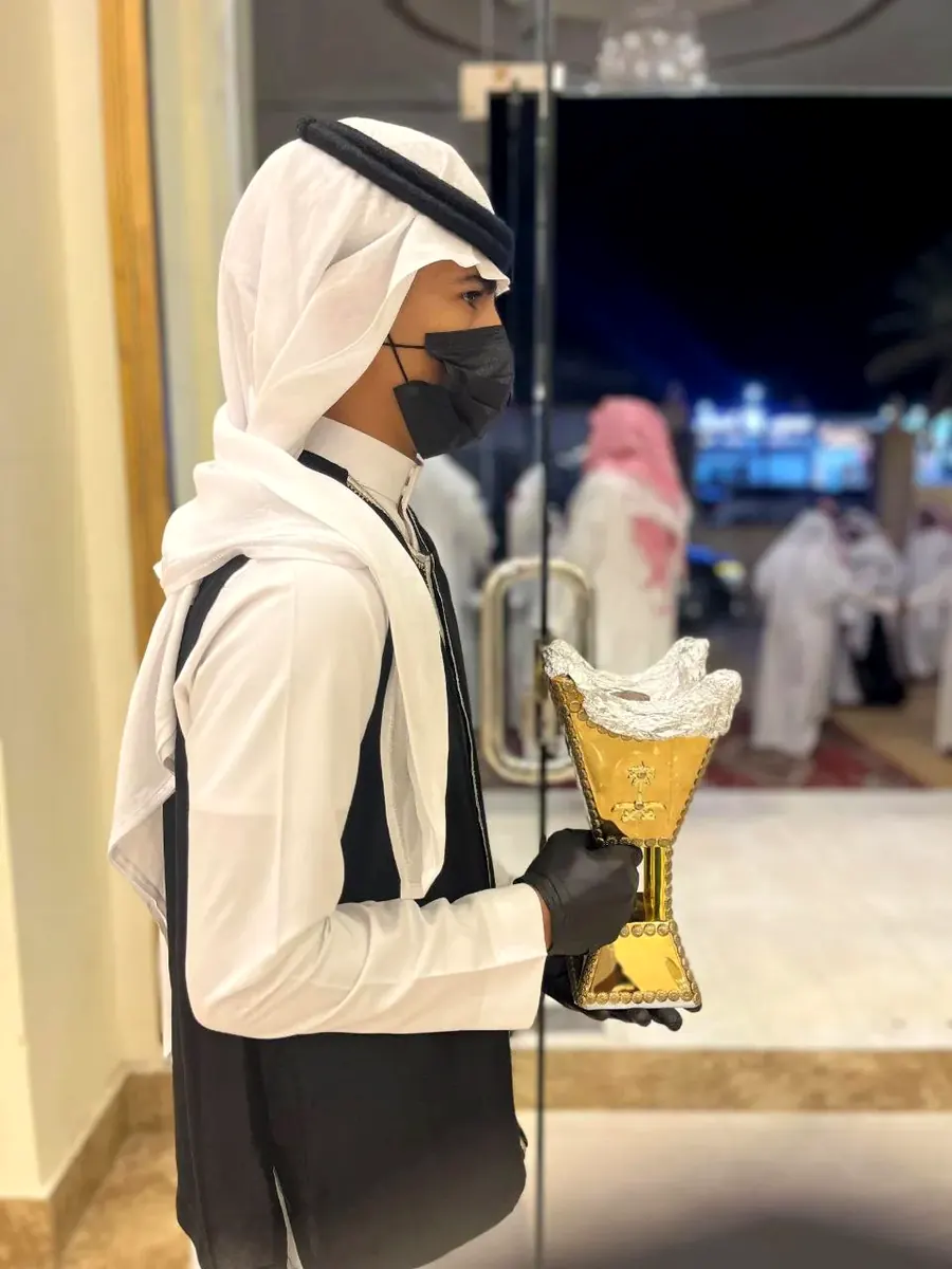 قهوجي في مناسبة